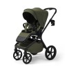 Carucior copii cu landou pliabil Future Design Inspiro Silk Olive 3in1 cu Cybex Cloud G Plus ADAC