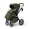Carucior copii cu landou pliabil Future Design Inspiro Silk Olive 3in1 cu Cybex Cloud G Plus ADAC