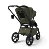 Carucior copii cu landou pliabil Future Design Inspiro Silk Olive 3in1 cu Cybex Cloud G Plus ADAC