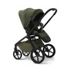 Carucior copii cu landou pliabil Future Design Inspiro Silk Olive 3in1 cu Cybex Cloud G Plus ADAC