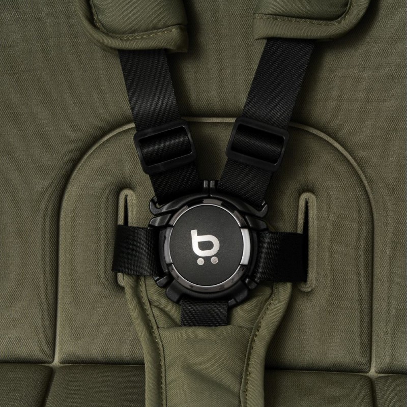 Carucior copii cu landou pliabil Future Design Inspiro Silk Olive 3in1 cu Cybex Cloud G Plus ADAC