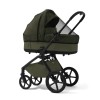 Carucior copii cu landou pliabil Future Design Inspiro Silk Olive 3in1 cu Cybex Cloud G Plus ADAC
