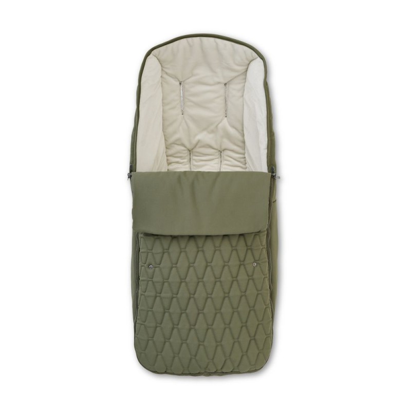 Carucior copii cu landou pliabil Future Design Inspiro Silk Olive 3in1 cu Cybex Cloud G Plus ADAC
