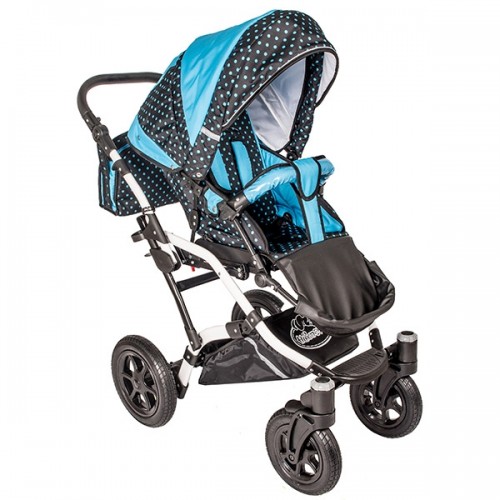 Carucior Hubners Dalia Lux 3 in 1 Blue Dots