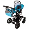 Carucior Hubners Dalia Lux 3 in 1 Blue Grey