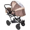 Carucior Hubners Dalia Lux 3 in 1 Beige