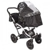 Carucior Hubners Dalia Lux 3 in 1 White Flowers