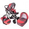 CARUCIOR HUBNERS DALIA LUX 3 IN 1 ROSU GRI