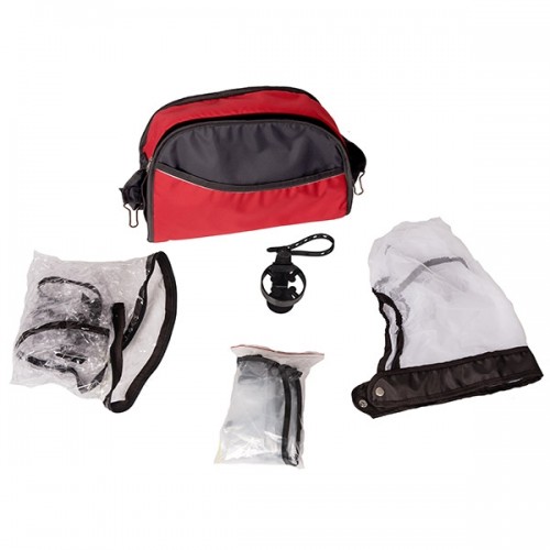 CARUCIOR HUBNERS DALIA LUX 3 IN 1 ROSU GRI