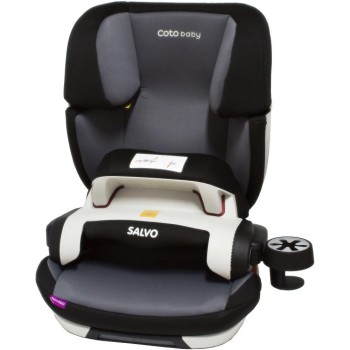 Scaun auto cu Isofix Salvo - Coto Baby- Gri