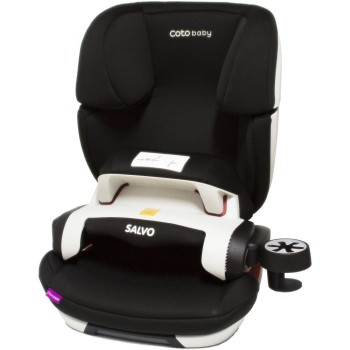 Scaun auto cu Isofix Salvo - Coto Baby- Negru