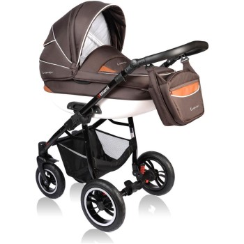 Carucior Crooner 3 in 1 - Vessanti - Brown