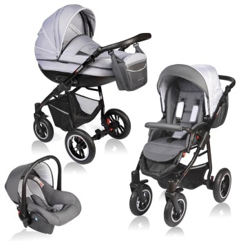 Carucior Crooner 3 in 1 - Vessanti - Grey
