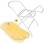 Cadita Piscot 102 cm + Suport cadita - Galben