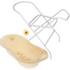 Cadita Piscot 102 cm + Suport cadita - Bej