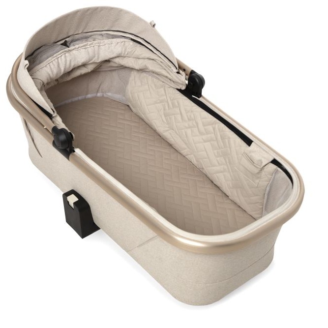 Carucior copii 3 in 1 Muuvo Quick Boho Brown cu Cybex Cloud G Plus i-size recline testata ADAC