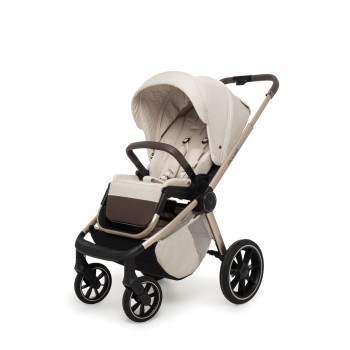 Carucior copii 4 in 1 Muuvo Quick Boho Brown cu Cybex Cloud G Plus i-size recline testata ADAC si baza isofix rotativa
