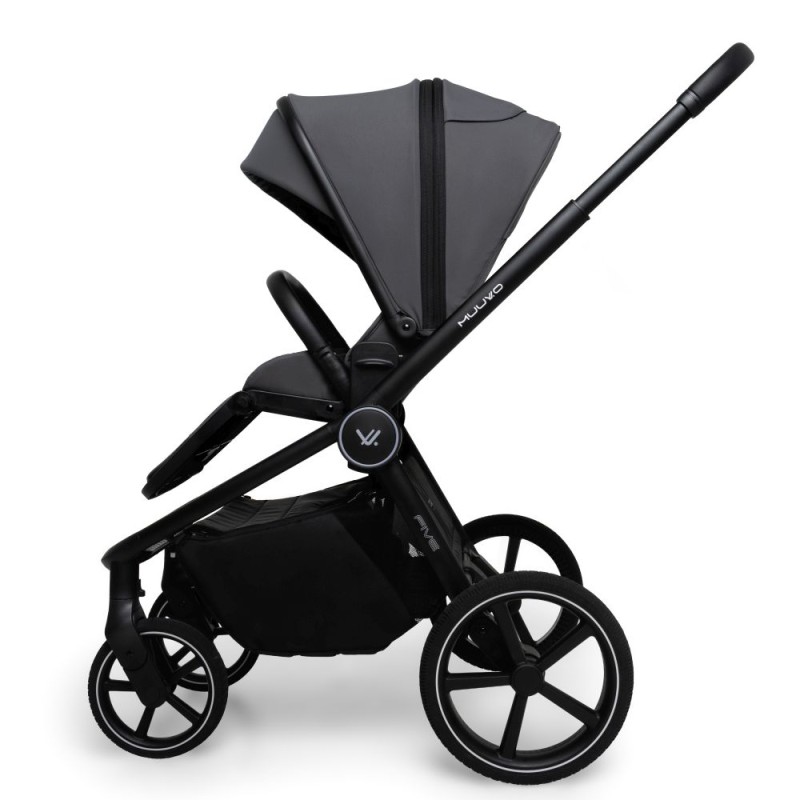  Carucior copii Muuvo Five Graphite 3in1 cu Cybex Cloud G Plus ADAC