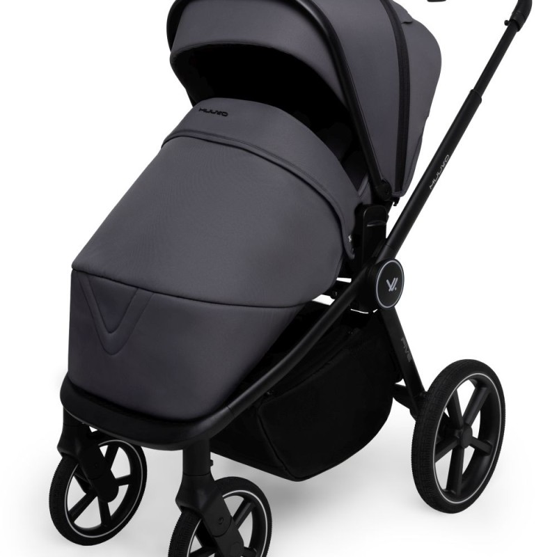  Carucior copii Muuvo Five Graphite 3in1 cu Cybex Cloud G Plus ADAC