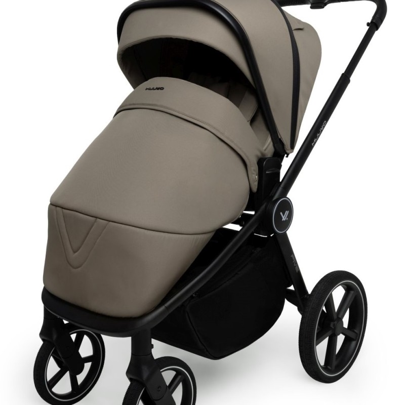 Carucior copii cu landou pliabil Muuvo Fold Mokka 4in1 cu Cybex Cloud G Plus ADAC si isofix