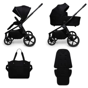 Carucior copii Muuvo Five Black 2 in 1
