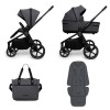 Carucior copii Muuvo Five Graphite 2 in 1