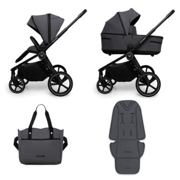 Carucior copii Muuvo Five Graphite 2 in 1
