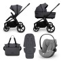  Carucior copii Muuvo Five Graphite 3in1 cu Cybex Cloud G Plus ADAC