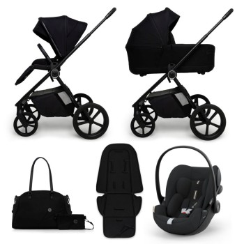  Carucior copii Muuvo One Negro 3in1 cu Cybex Cloud G Plus ADAC