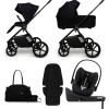 Carucior copii Muuvo One Negro 4in1 cu Cybex Cloud G Plus ADAC si isofix