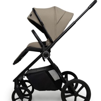 Carucior copii Muuvo One Praline 4in1 cu Cybex Cloud G Plus ADAC si isofix