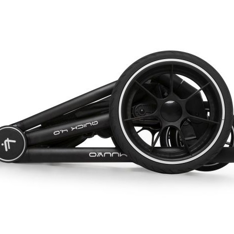 Carucior copii 3 in 1 Muuvo Quick Onix Black cu Cybex Cloud G i-size Plus recline testata ADAC