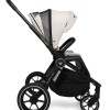 Carucior copii 4 in 1 Muuvo Quick 4.0 Desert Sand cu Cybex Cloud G Plus i-size recline ADAC si baza isofix rotativa