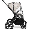 Carucior copii 4 in 1 Muuvo Quick 4.0 Desert Sand cu Cybex Cloud G Plus i-size recline ADAC si baza isofix rotativa