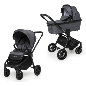 Carucior copii 2 in 1 Muuvo Quick Carbon Graphite