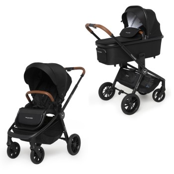 Carucior copii 2 in 1 Muuvo Quick Onix Black