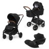 Carucior copii 3 in 1 Muuvo Quick Onix Black cu Cybex Cloud G i-size Plus recline testata ADAC