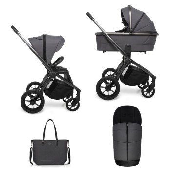 Carucior copii 2 in 1 Muuvo Quick SE2 Diamond Graphite