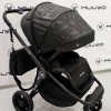 Carucior copii 2 in 1 Muuvo Quick Trendy Raven Black