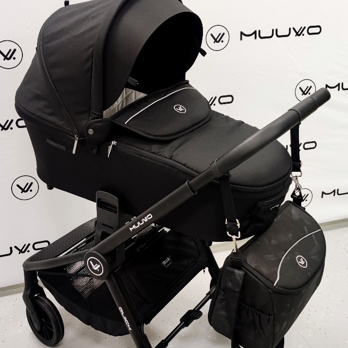 Carucior copii 2 in 1 Muuvo Quick Trendy Raven Black