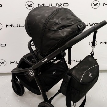 Carucior copii 2 in 1 Muuvo Quick Trendy Raven Black
