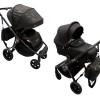 Carucior copii 2 in 1 Muuvo Quick Trendy Raven Black