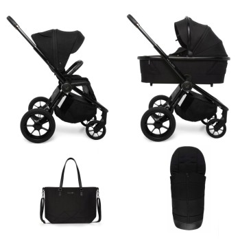 Carucior copii Muuvo Quick SE2 Chromium Black 2 in 1