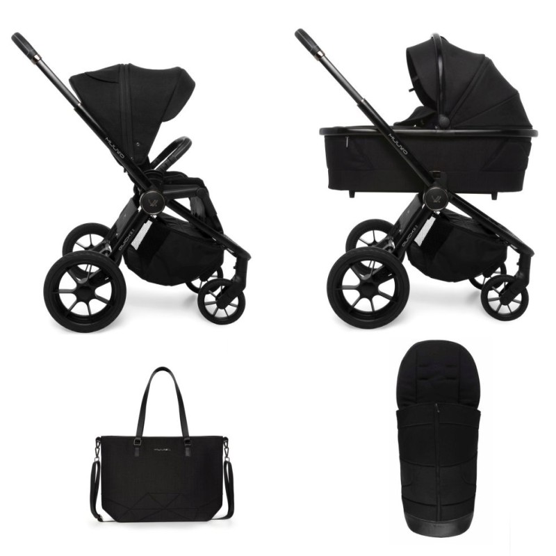 Carucior copii Muuvo Quick SE2 Chromium Black 2 in 1