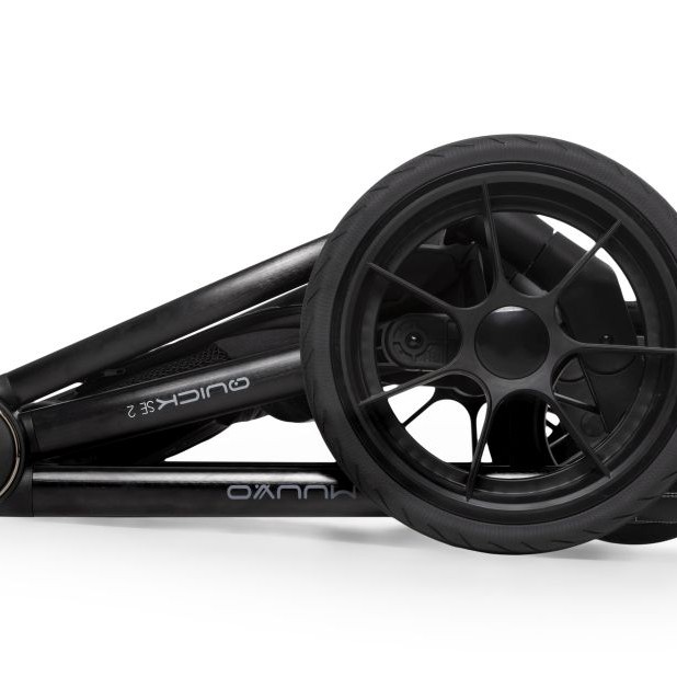 Carucior copii Muuvo Quick SE2 Chromium Black 3in1 cu Cybex Cloud G Plus ADAC