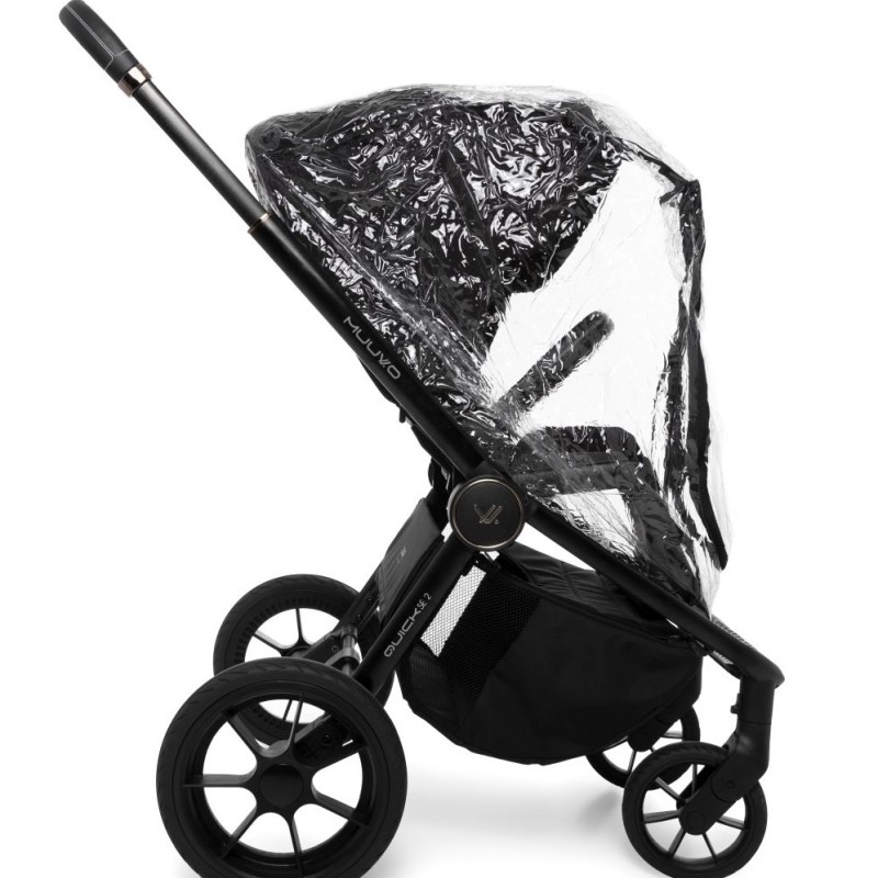 Carucior copii Muuvo Quick SE2 Chromium Black 3in1 cu Cybex Cloud G Plus ADAC