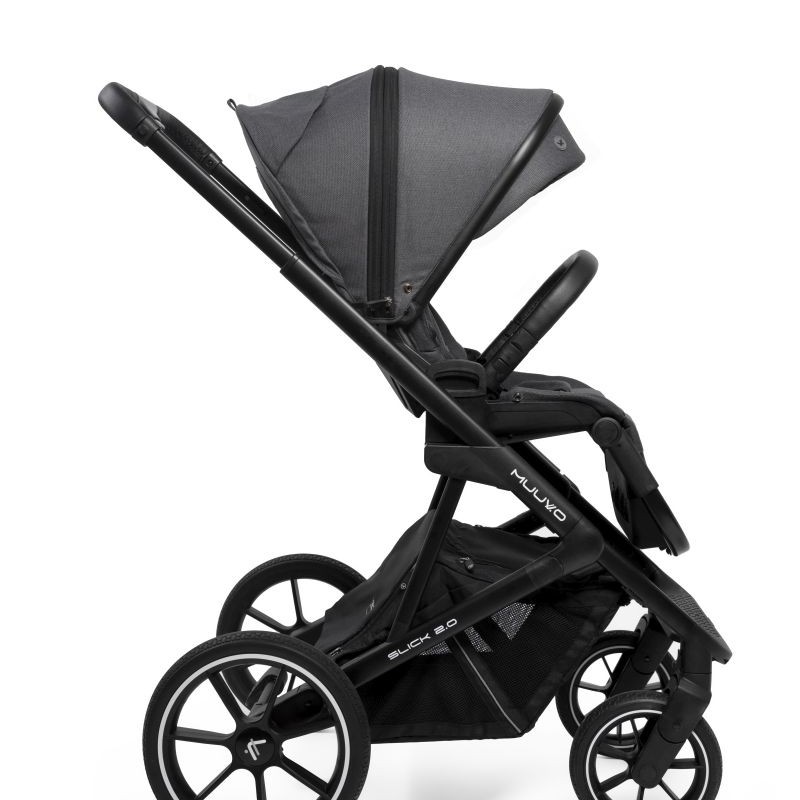 Carucior copii 2 in 1 Muuvo Slick 2.0 Iron Graphite