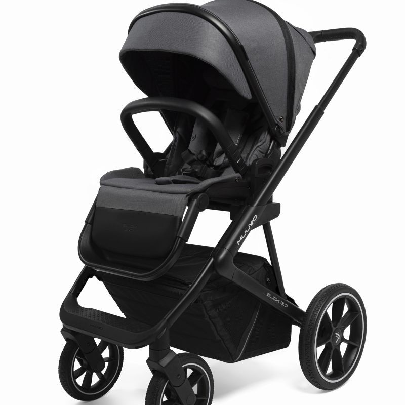 Carucior copii 2 in 1 Muuvo Slick 2.0 Iron Graphite