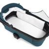 Carucior copii 3 in 1 Muuvo Slick 2.0 Tropical Green cu Cybex Cloud G Plus i-size recline testata ADAC