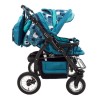 Carucior Pentru Gemeni MyKids Duet Turquoise